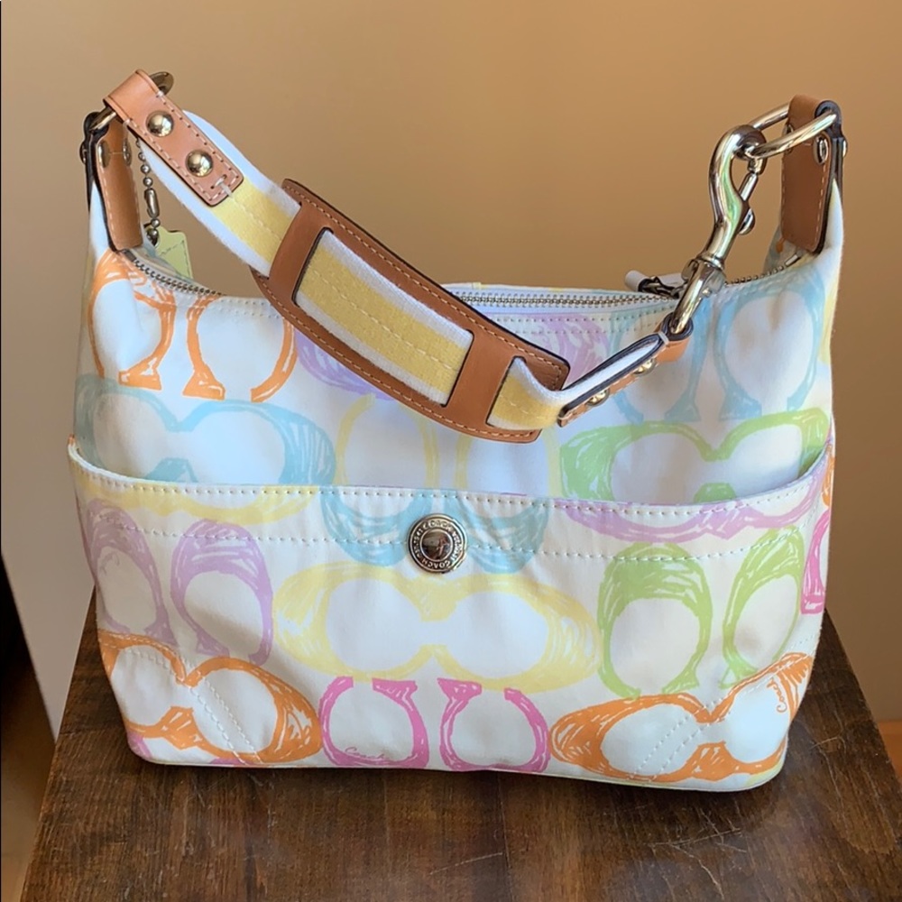 Coach Hobo Scribble Purse